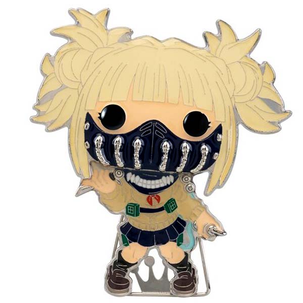 Funko Pop! My Hero Academia Twice Anstecknadel - Große Emaille-Nadel Ca. 10 Cm | Mit Ständer Für Rucksack & Sammlung